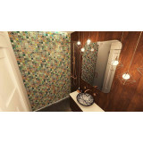 Atalaya - Schwarz-weißes Talavera Waschbecken