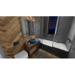 Azura Prima - Keramik Waschbecken mit relief
