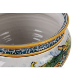 Handgefertigter sizilianischer Blumentopf - Vaso di limoni S