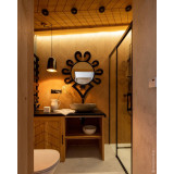  Aliso Dark Brown - Kupfer Lampe - Kupfer Pendellampe