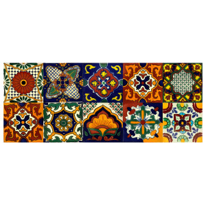 Nobleza - Mehrfarbiges mexikanisches Patchwork - 30 Stück