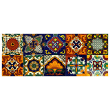 Nobleza - Mehrfarbiges mexikanisches Patchwork - 30 Stück