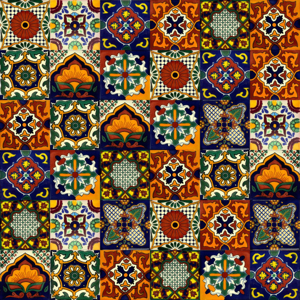 Nobleza - Mehrfarbiges mexikanisches Patchwork - 30 Stück