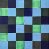 Malaquita - Keramikfliesen Patchwork - 30 Stück