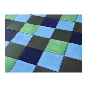 Malaquita - Keramikfliesen Patchwork - 30 Stück