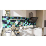 Malaquita - Keramikfliesen Patchwork - 30 Stück