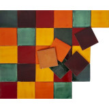 Borgoña - Patchwork aus einfarbigen Fliesen - 30 Stück