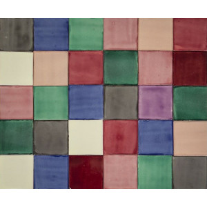 Ciruela - Keramikfliesen-Patchwork - 30 Stück