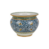Vaso fiori di limoni M - handbemalter italienischer Blumentopf