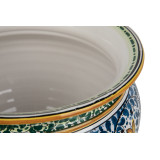 Vaso fiori di limoni M - handbemalter italienischer Blumentopf