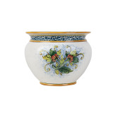 Vaso di limoni M - handgefertigter sizilianischer Topf