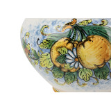 Vaso di limoni M - handgefertigter sizilianischer Topf