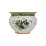 Vaso di melograni M - handgefertigter sizilianischer Topf