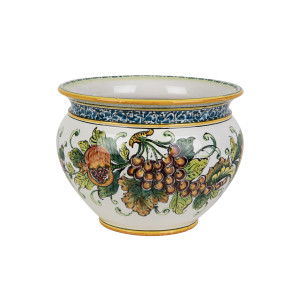 Vaso di melograni M - handgefertigter sizilianischer Topf
