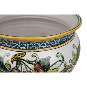 Vaso di melograni M - handgefertigter sizilianischer Topf