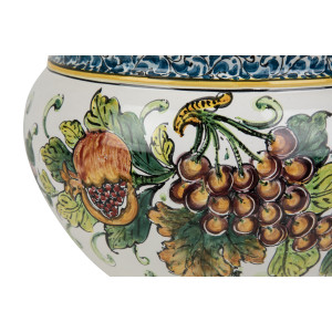 Vaso di melograni M - handgefertigter sizilianischer Topf