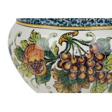 Vaso di melograni M - handgefertigter sizilianischer Topf