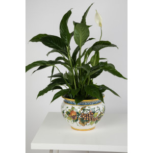 Vaso di melograni M - handgefertigter sizilianischer Topf