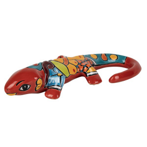 Leguan - Mexikanische Keramikfigur