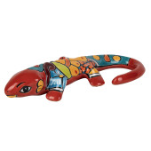 Leguan - Mexikanische Keramikfigur