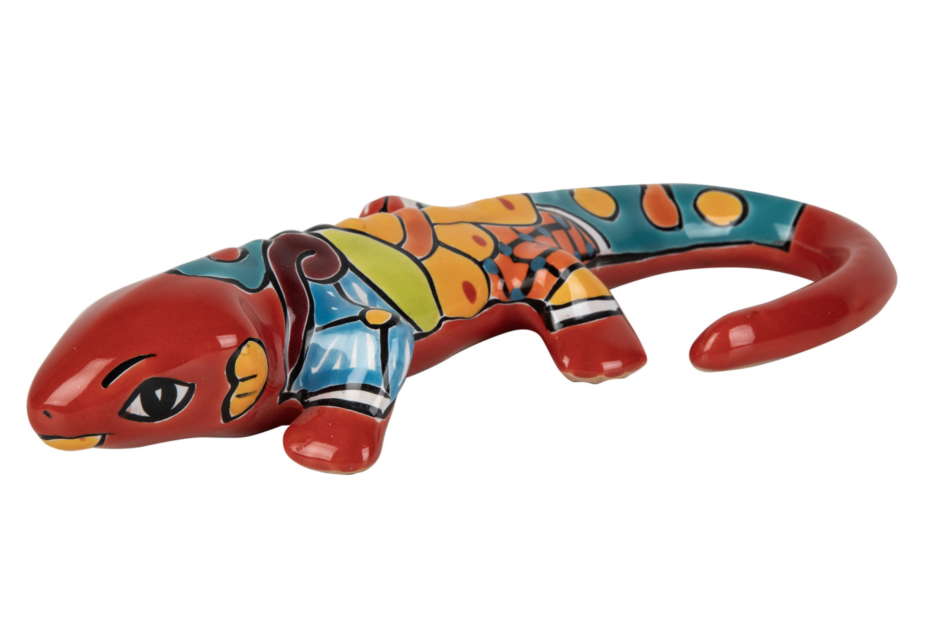 Leguan - Mexikanische Keramikfigur