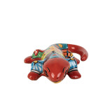 Leguan - Mexikanische Keramikfigur