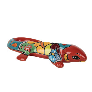Leguan - Mexikanische Keramikfigur
