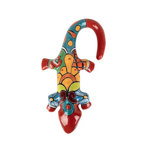 Leguan - Mexikanische Keramikfigur
