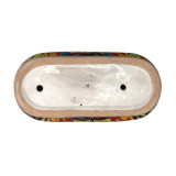 Canoa - länglicher Blumentopf aus Keramik