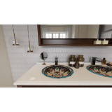 La Reina - Oval Talavera Waschbeckeneinsatz