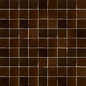 Chestnut Zellige - braune zellige Fliesen