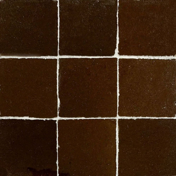 Chestnut Zellige - braune zellige Fliesen