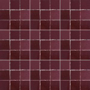 Raspberry Zellige - kastanienbraune Zellige Fliesen