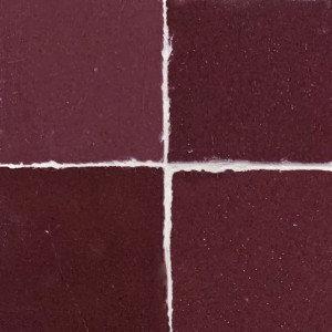 Raspberry Zellige - kastanienbraune Zellige Fliesen