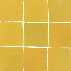 Mango Zellige - gelbe Zellige Fliese