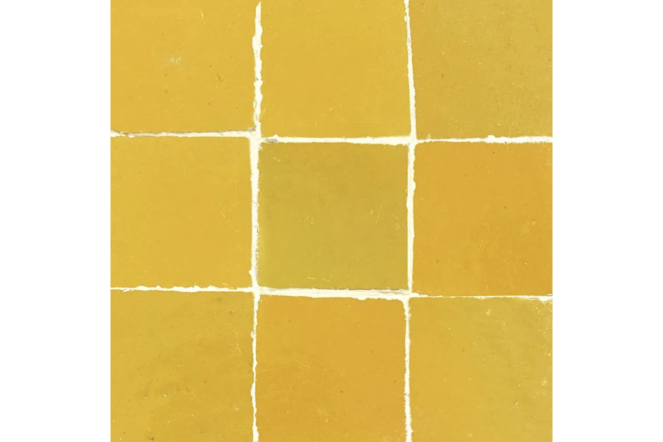 Mango Zellige - gelbe Zellige Fliese