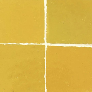 Mango Zellige - gelbe Zellige Fliese