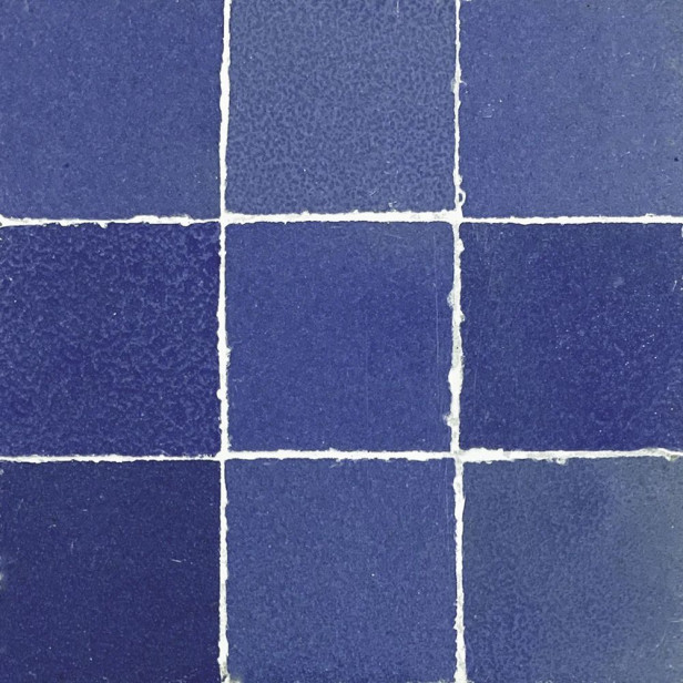 Bilberry Zellige - dunkelblaue Zellige Fliesen