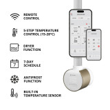 Hesti - WiFi-Thermostatheizung für elektrische Heizkörper