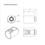 Westa - Wi-fi wireless head für elektrische Heizkörper