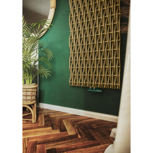 Wicker - Retro-Badheizkörper, inspiriert von Weidengeflecht
