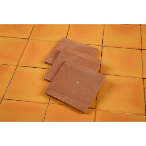 Mostaza Deslavado Orange – Einfarbige Talavera-Fliesen