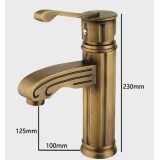 Abelardo - Waschbecken Wasserhahn im Retro-Stil