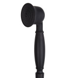 Antonio Black - Retro Duscharmatur mit Regenbrause