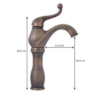 Demetrio - Luxuriöse Waschbecken Wasserhahn