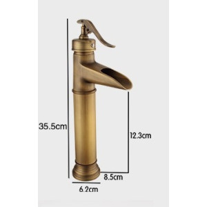 Eurico - Waschbecken Wasserhahn im Retro-Stil