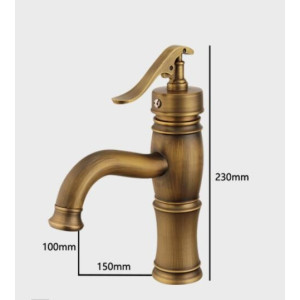 Jacob - Waschbecken Wasserhahn im Retro-Stil