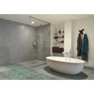 Portos - Badezimmer Zementfliesen