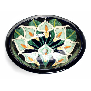 Calia - Mexikanisches Talavera Einbauwaschbecken
