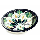 Calia - Mexikanisches Talavera Einbauwaschbecken